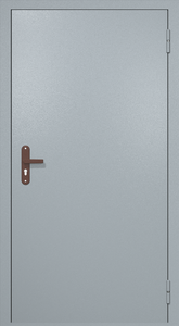 Однопольная техническая дверь RAL 7040