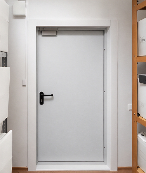 Глухая одностворчатая дверь