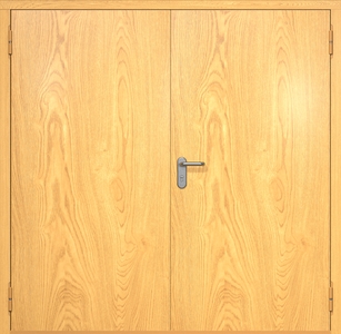 Двупольная противопожарная дверь ei60 МДФ