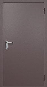 Однопольная противопожарная дверь ei60 RAL 8017 Однопольная противопожарная дверь ei60 RAL 8017