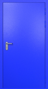 Однопольная противопожарная дверь eis60 RAL 5002 Однопольная противопожарная дверь eis60 RAL 5002