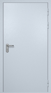 Однопольная противопожарная дверь eis60 RAL 7035