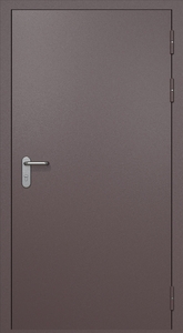 Однопольная противопожарная дверь eis60 RAL 8017