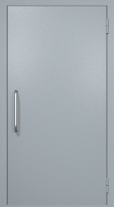 Однопольная техническая дверь RAL 7040 (ручка-скоба) Однопольная техническая дверь RAL 7040 (ручка-скоба)
