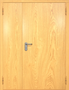 Полуторная противопожарная дверь ei60 МДФ