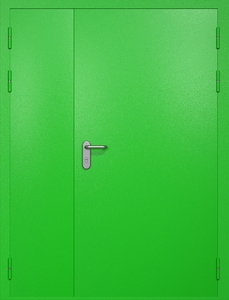 Полуторная противопожарная дверь eis60 RAL 6038 Полуторная противопожарная дверь eis60 RAL 6038