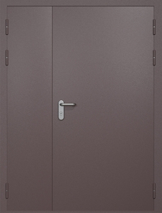Полуторная противопожарная дверь eis60 RAL 8017 Полуторная противопожарная дверь eis60 RAL 8017
