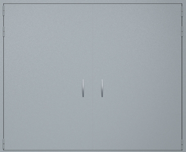 Технические ворота RAL 7040 Технические ворота RAL 7040