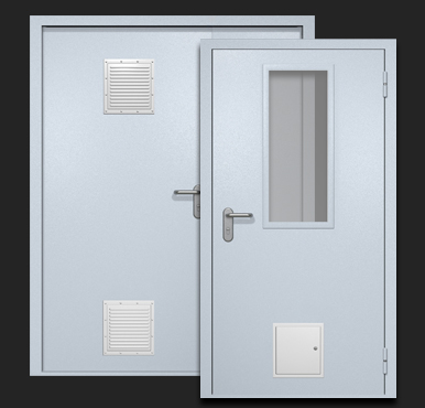 Пополнение онлайн-каталога – противопожарные двери со стыковочным узлом