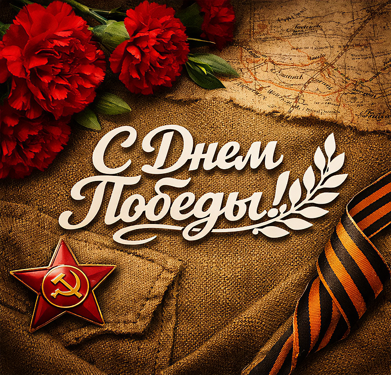 С праздником Великой Победы!